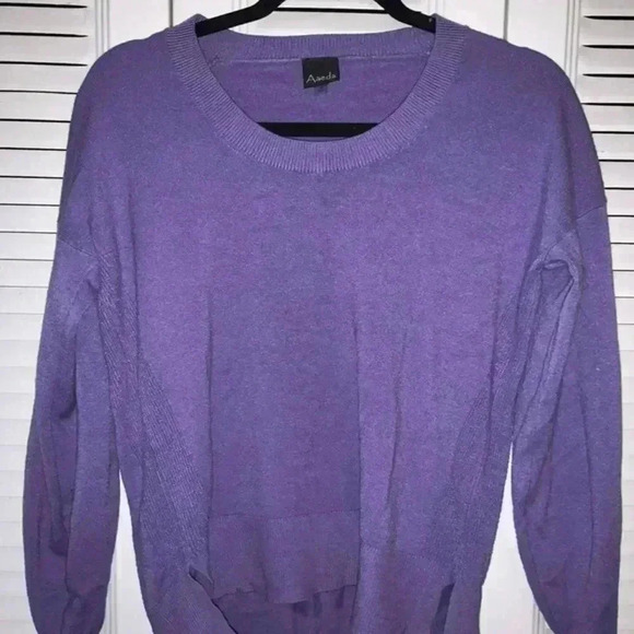Aaeda Women’s Small Purple Sweater - Picture 1 of 2